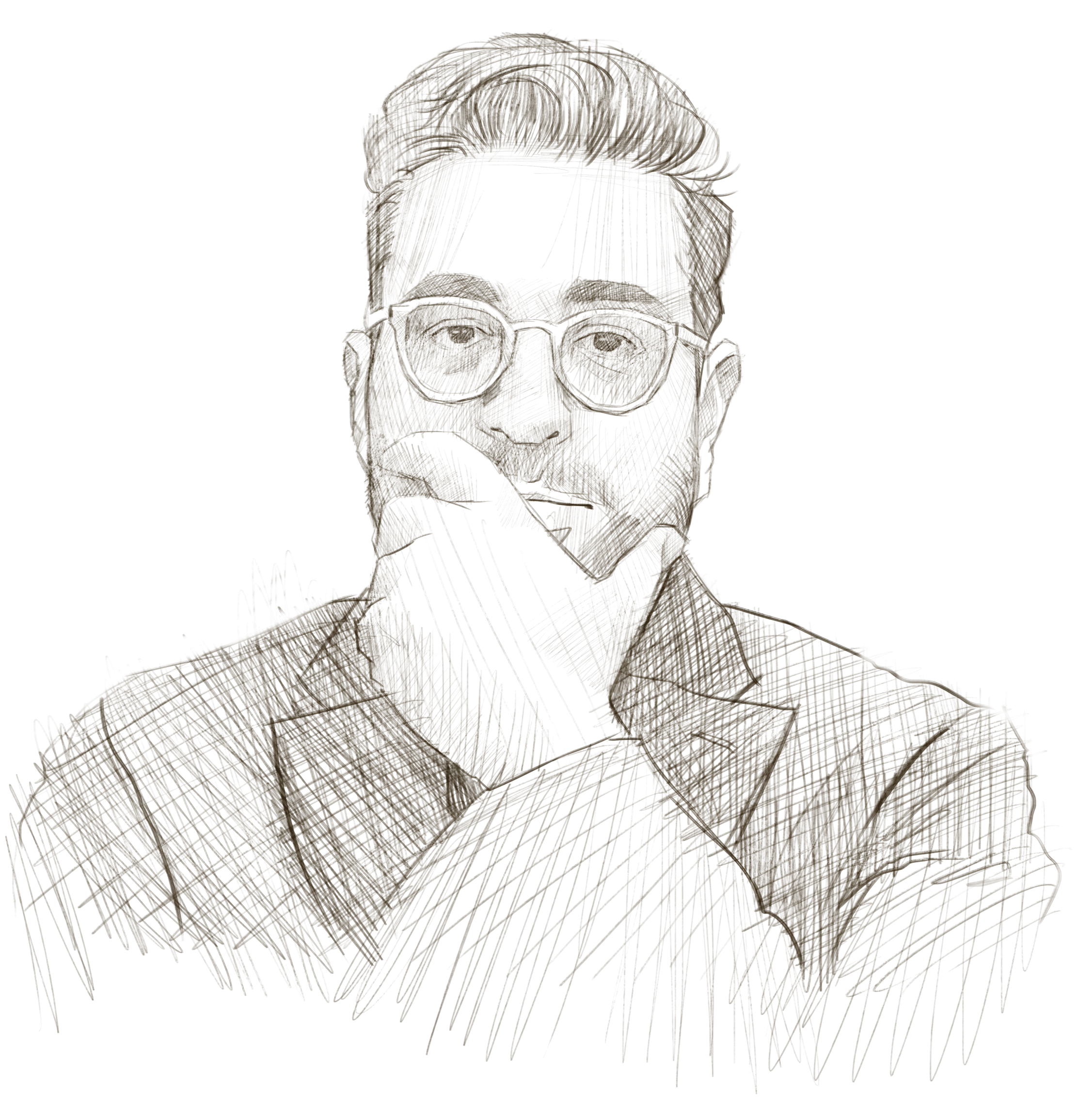 HOLY LAND MAN portrait