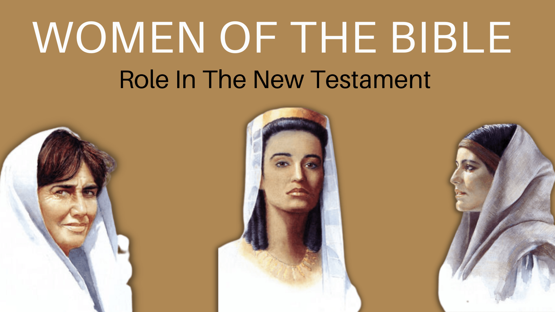 Women role in the new testament