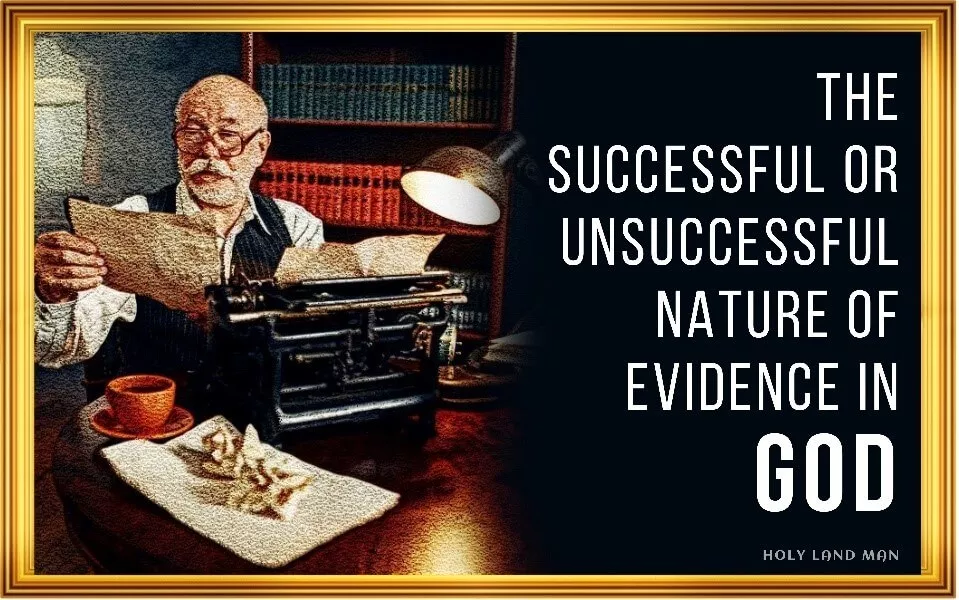 The successful or unsuccessful nature of evidence in God