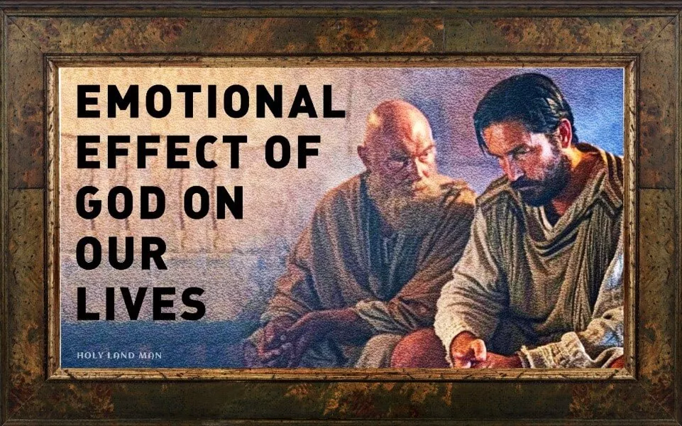 Emotional effect of God on our lives