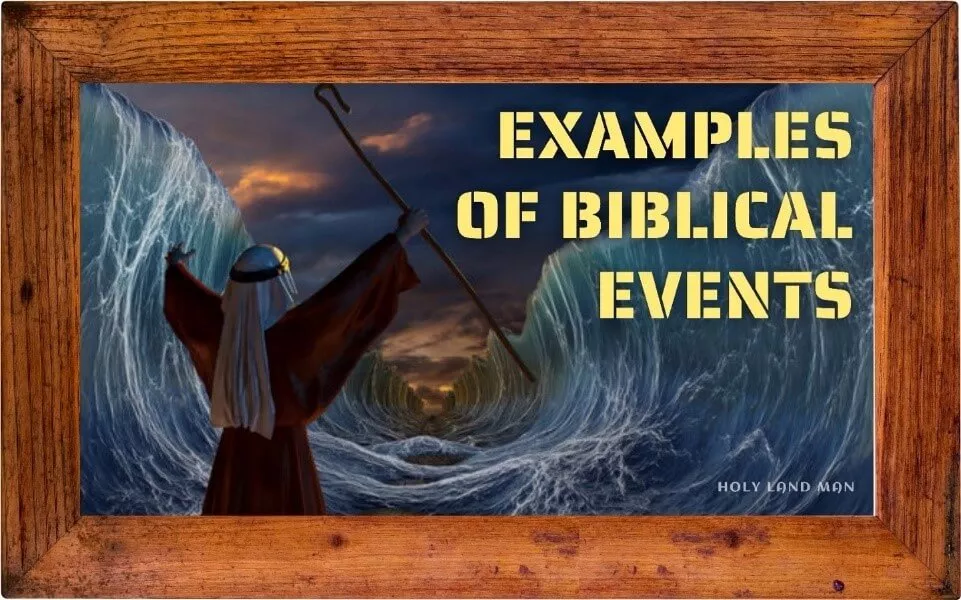 Examples of Biblical events