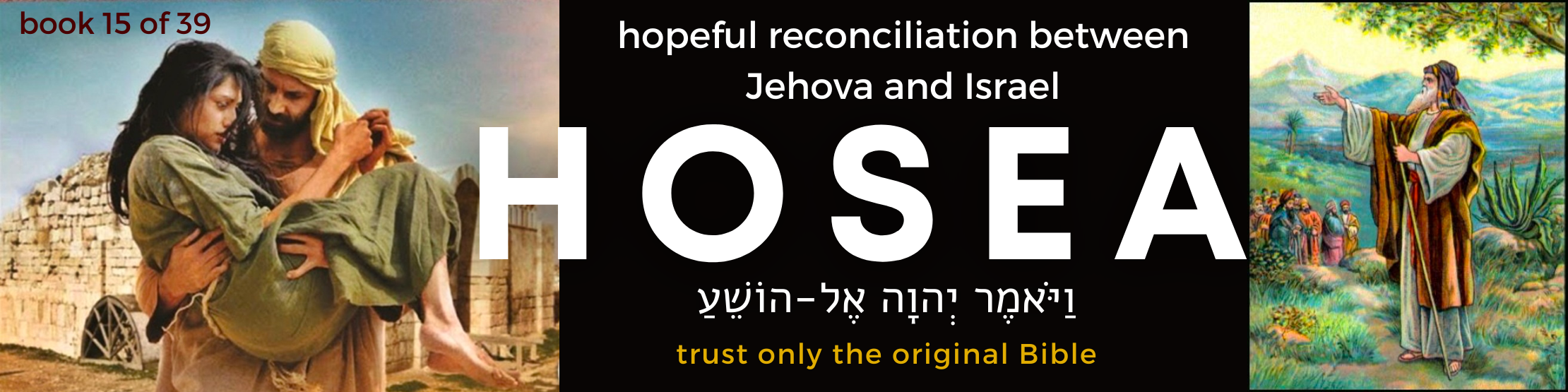 15 Hosea book - original bible - banner