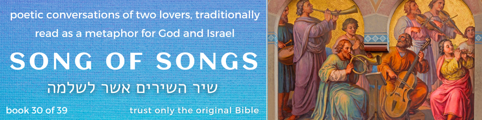30 Song of Songs book - original bible - banner