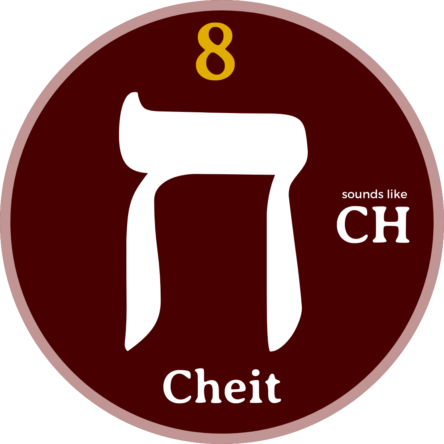 Cheit - Hebrew Letters