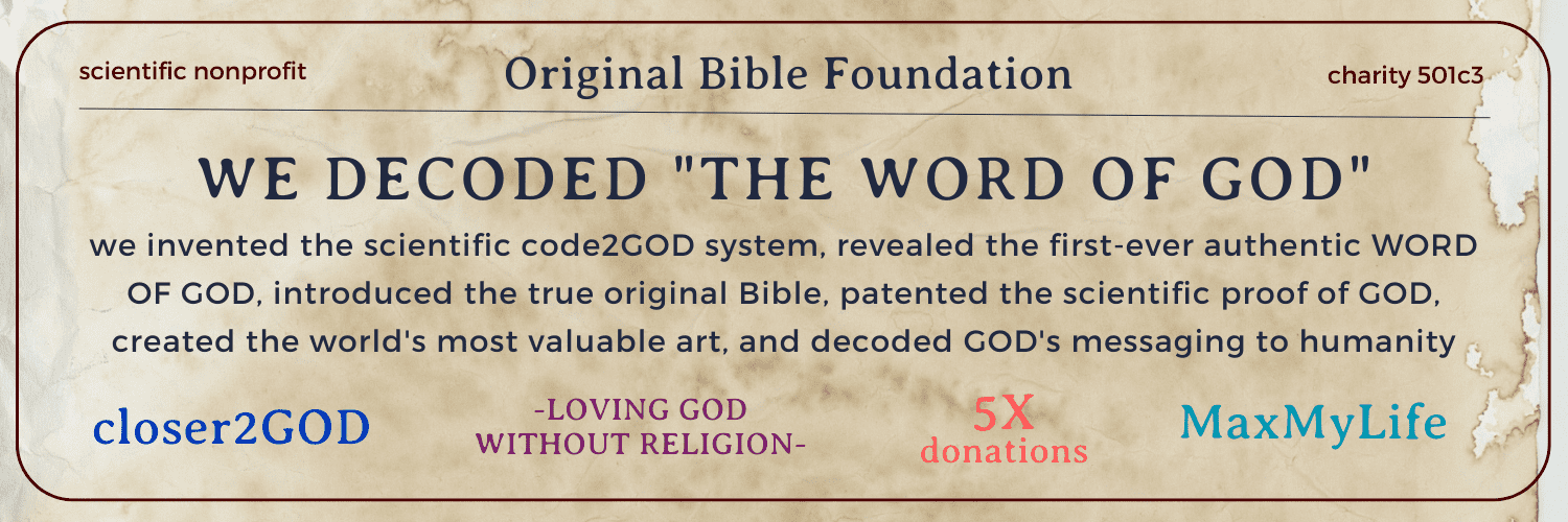 We Are Original Bible Foundation