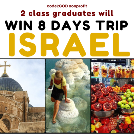 win trip to ISRAEL